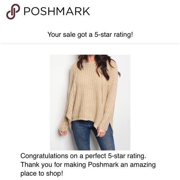 ❄️CHUNKY HOODIE CREAM SWEATER - Picture 4 of 14